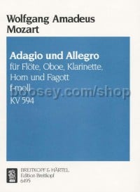 Adagio & Allegro F Kv594 - flute or oboe