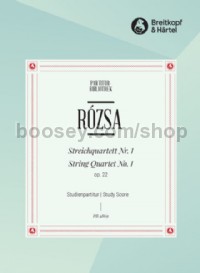 String Quartet No.1 Op 22 (parts)