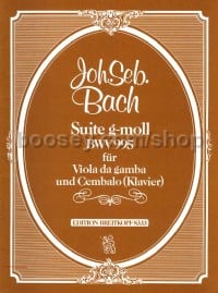 Suite in G minor BWV 995 - viola da gamba & harpsichord