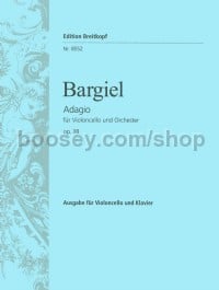 Adagio Op. 38 Cello & Piano