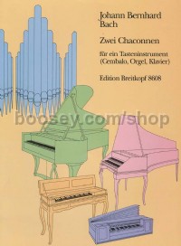 2 Chaconnes for a Keyboard Instrument - piano