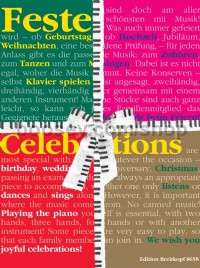 Feste (Celebrations): Piano Pieces for Special Occasions