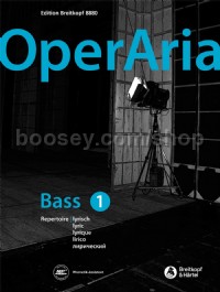 OperAria Bass 1 Lyric Repertoire