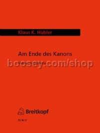 Am Ende des Kanons Musica con(tro)versa - trombone & organ