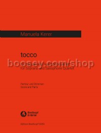 Tocco for Soprano & Saxophone Quartet (Score & Parts)