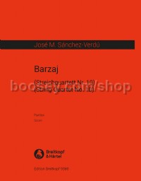 Barzaj (String Quartet No.10 Score)