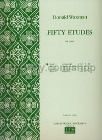 Fifty Etudes, Book 1 for piano