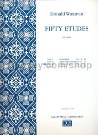 Fifty Etudes, Book 3 for piano