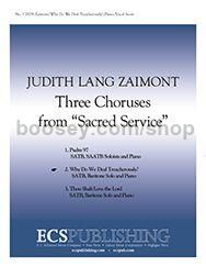 Sacred Service: Why Do We Deal Treacherously? for SATB choir