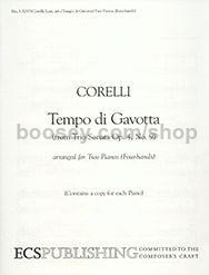 Tempo di Gavotta for 2 pianos (2 copies)