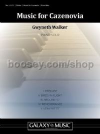 Music for Cazenovia for piano solo