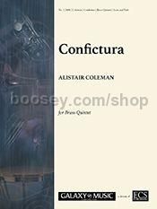 Confictura for brass quintet (set of parts)