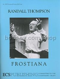 Frostiana for choir & concert band (score)