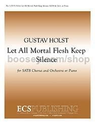 Let All Mortal Flesh Keep Silence (choral score)