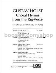 Choral Hymns from the Rig-Veda, Group 2 for 2-part choir