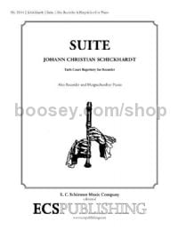Suite for treble recorder & harpsichord/piano