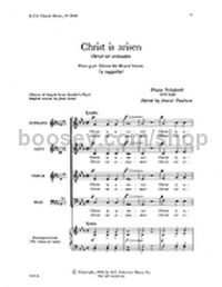 Christ Is arisen - SATB choir