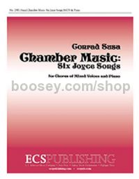 Six Joyce Songs: Chamber Music for SATB choir & piano