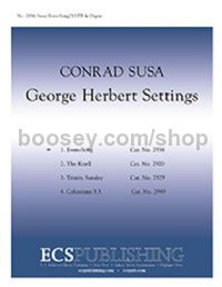 George Herbert Settings - Even-Song for SATB choir & organ