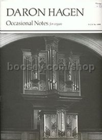 Occasional Notes for organ