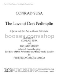 The Love of Don Perlimplin (vocal score)