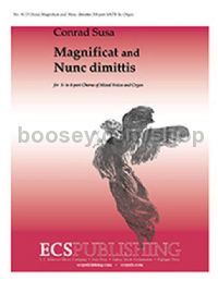 Magnificat & Nunc Dimittis - SATB divisi & organ