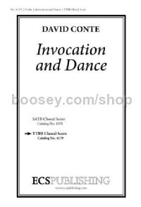 Invocation and Dance for TTBB choir
