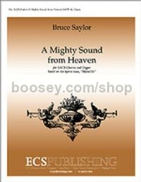 A Mighty Sound from Heaven for SATB choir & organ