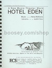 Hotel Eden (vocal score)