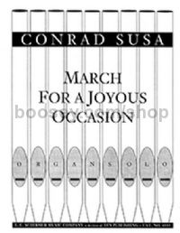 March for a Joyous Occasion for organ