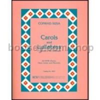 Carols and Lullabies for mixed voices, harp, guitar & marimba (score & parts)