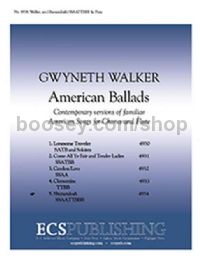 American Ballads: 5. Shenandoah for SSAATTBBB choir & flute