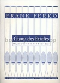 Chant des Étoiles for organ 4-hands