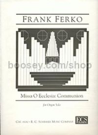 Missa O Ecclesia: Communion - organ