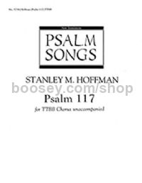 Psalm 117 for TTBB choir a cappella