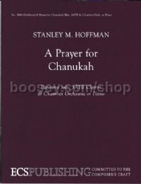 A Prayer for Chanukah for SATB choir & piano