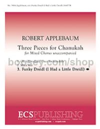 Three Pieces for Chanukah, No. 3. Funky Dreidl - SSATTB choir a cappella