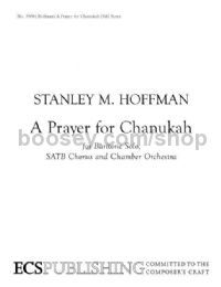 A Prayer for Chanukah for SATB choir & piano