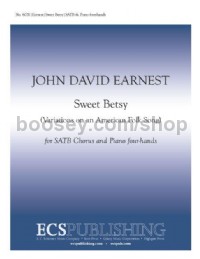 Sweet Betsy for SATB choir & piano 4-hands
