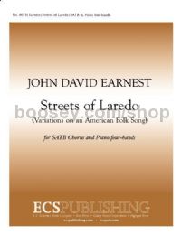 Streets of Laredo for SATB choir & piano 4-hands