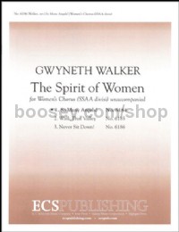 The Spirit of Women, No. 1. So Many Angels! for women's voices a cappella