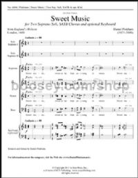 Sweet Music for SATB choir with 2 sopranos soli