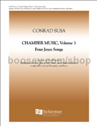 Chamber Music, Volume 3: Four Joyce Songs (Score)