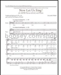 Now Let Us Sing! for SATB choir