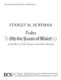 Psalm: By the Rivers of Water for horn, trumpet & brass ensemble (score)