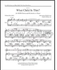 What Child is This? (choral score)