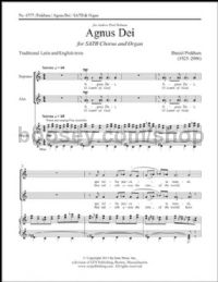 Agnus Dei - SATB choir & organ