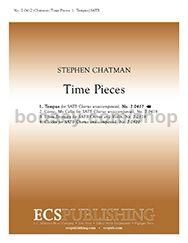 Time Pieces, No. 1. Tempus for SATB choir