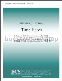 Time Pieces, No. 4. Clocks for SATB choir