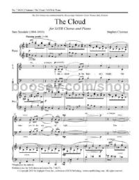 The Cloud for SATB choir & piano